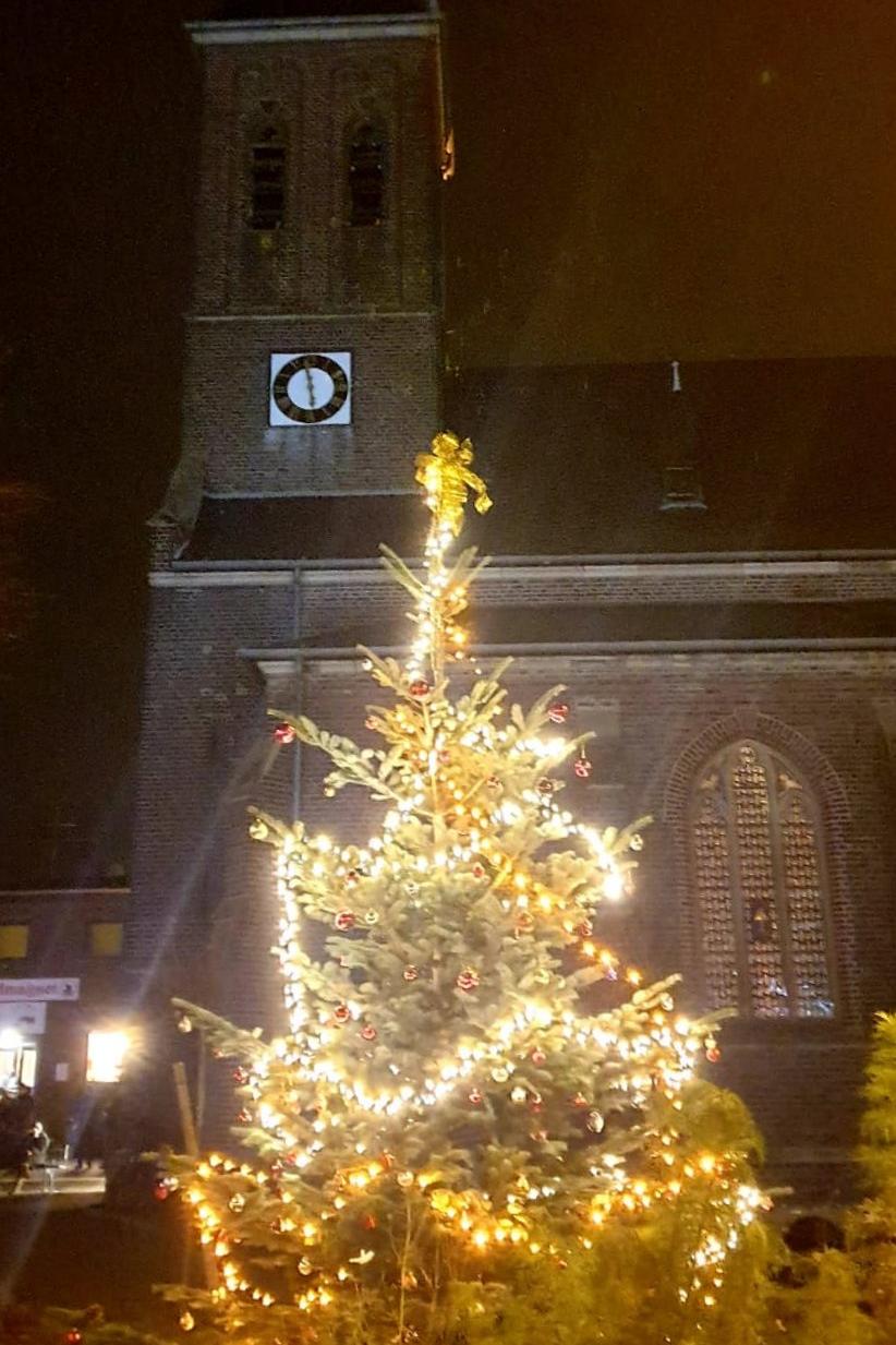 Baum mit Kirche