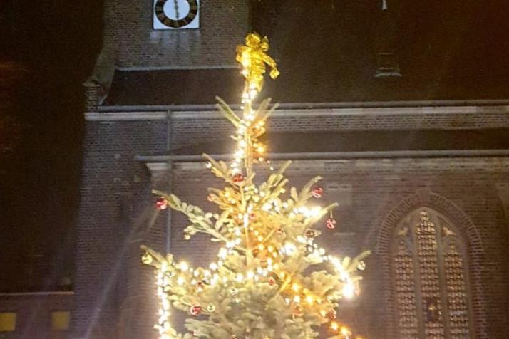 Baum mit Kirche