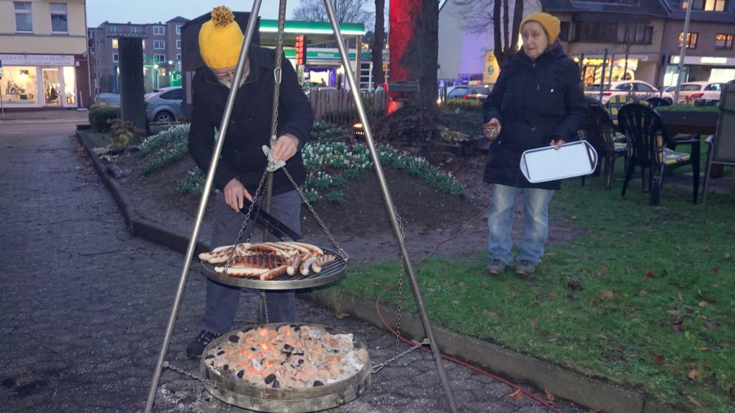 Franz-Josef der Grillmeister!